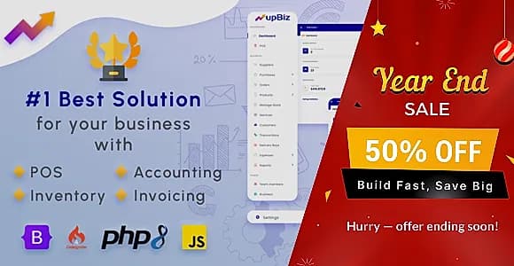 POS - upBiz POS ( Point of Sale ), Inventory, Accounting, Invoicing for Small / Medium Businesses