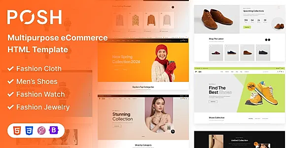 Posh – Multipurpose eCommerce HTML Template