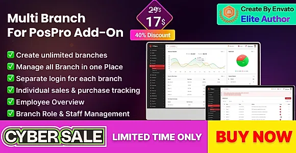 POSpro Multi-Branch Management Add-on for Web and Mobile