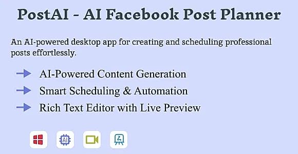 PostAI - AI Facebook Post Planner