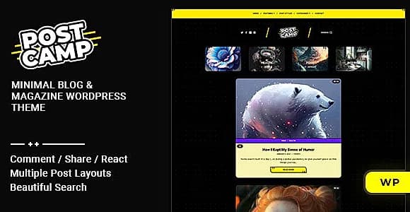 Postcamp WordPress Theme