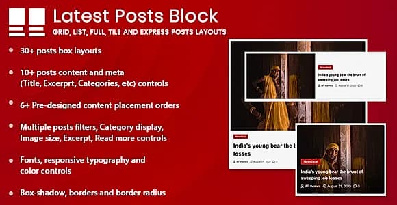 Latest Posts Block WordPress Plugin