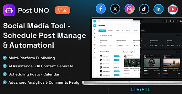 PostUno – Smart Social Media Campaign & Calendar Planner with AI Automation