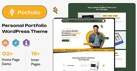potfolio WordPress Theme