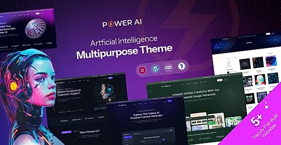 PowerAI WordPress Theme