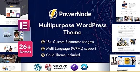 PowerNode WordPress Theme