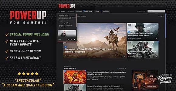 PowerUp WordPress Theme