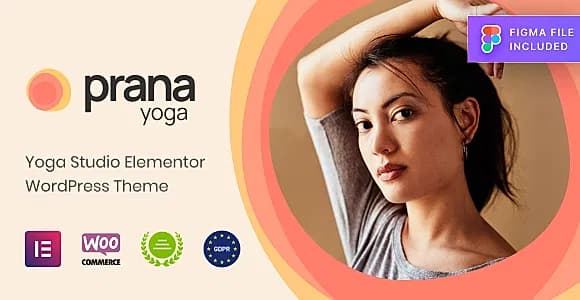 Prana Yoga WordPress Theme