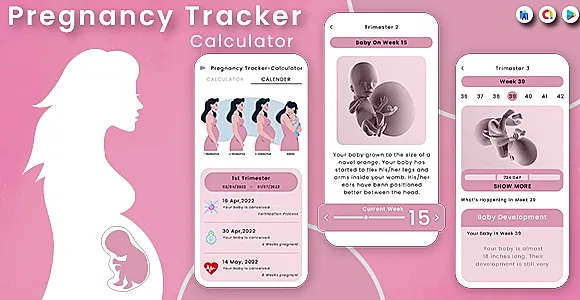 Pregnancy Due Date Calculator - Pregnancy and Baby Tracker - Pregnancy Calendar Pro - Baby Guide