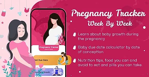Pregnancy Tracker Week by Week - Baby Tracker - Ovulation Tracker - Baby Care - Pregnancy Due Date