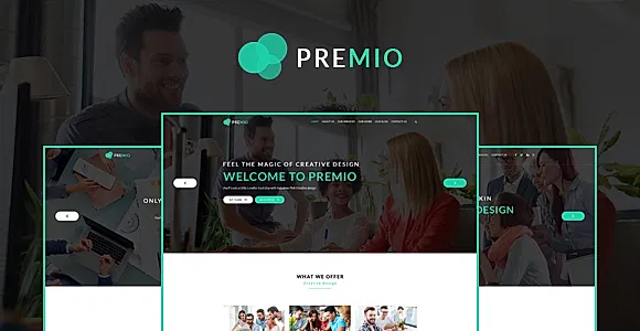 Premio - Creative Business PSD Template