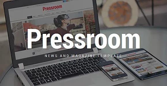 Pressroom - News Magazine Template