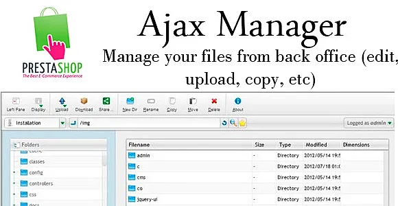 Prestashop AjaxManager