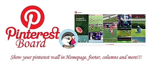 Prestashop Pinterest Board