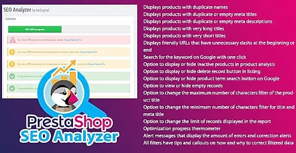 Prestashop SEO Analyzer