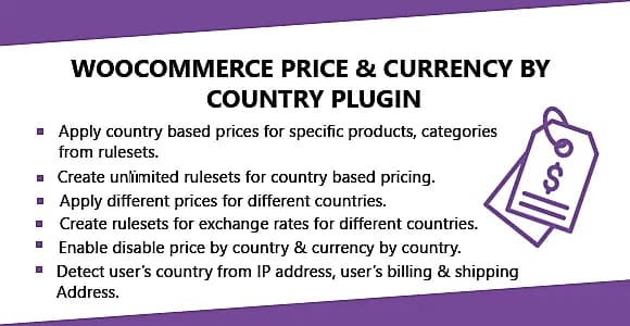 Price & Currency By Country WordPress Plugin
