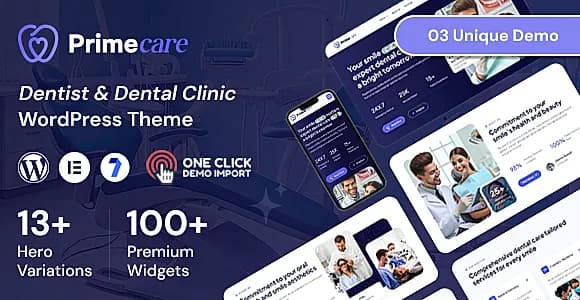 Primecare WordPress Theme