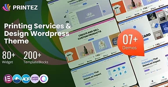 Printez WordPress Theme