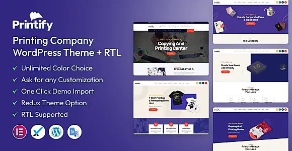 printify WordPress Theme