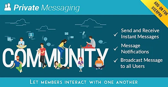 Private Messages Add-on for UserPro (4.10.0) WordPress Plugin