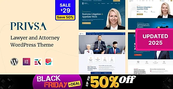 Privsa WordPress Theme