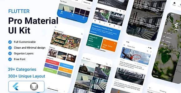 Pro Material Flutter - Flutter Material Design UI 3.3.7