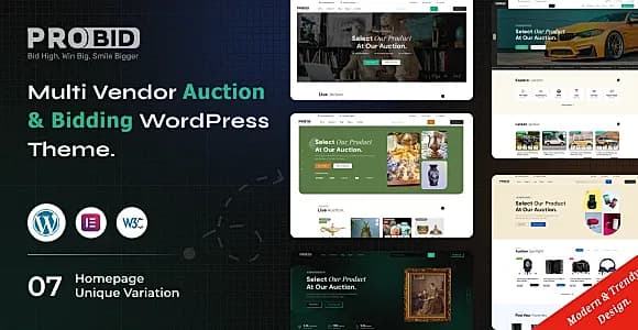 Probid WordPress Theme