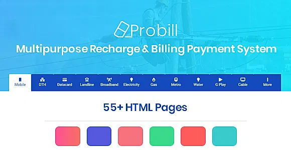 Probill - Multipurpose Recharge & Billing Payment System