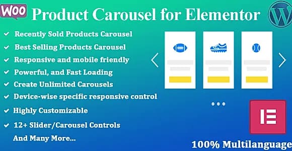 Product Carousel for Elementor