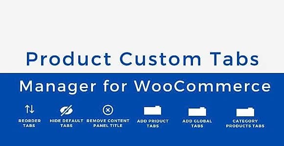 Product Custom Tabs Manager For WooCommerce WordPress Plugin