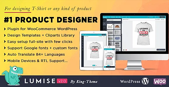 Product Designer for WooCommerce WordPress | Lumise