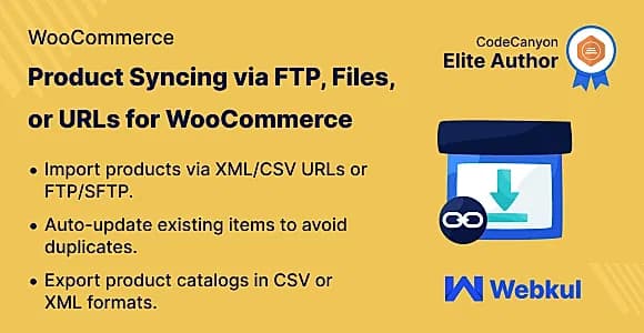 Product Syncing via FTP, Files, or URLs for WooCommerce WordPress Plugin