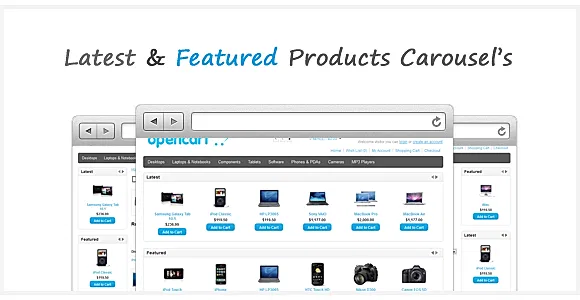 Products Carousels Opencart Modules