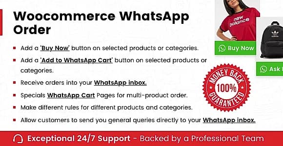 Progos - WooCommerce Whatsapp Order WordPress Plugin