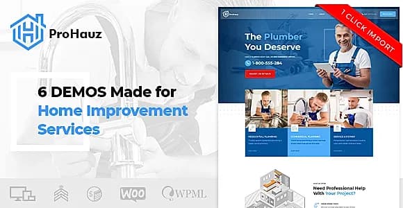 Prohauz WordPress Theme