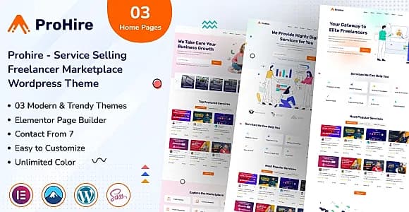Prohire WordPress Theme