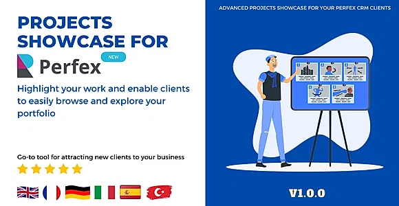 ProjectSpot - Projects Showcase For Clients Perfex Module