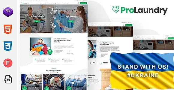 ProLaundry - Laundry HTML Template