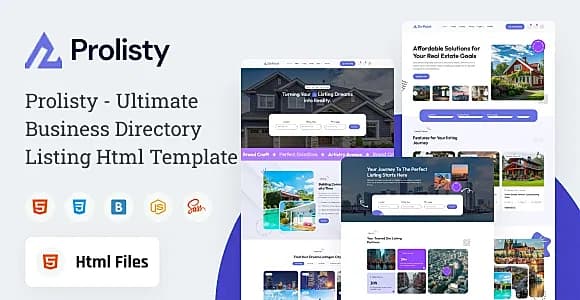 Prolisty - Ultimate Business Directory Listing Html Template