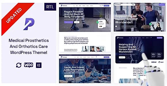 Prothesen WordPress Theme