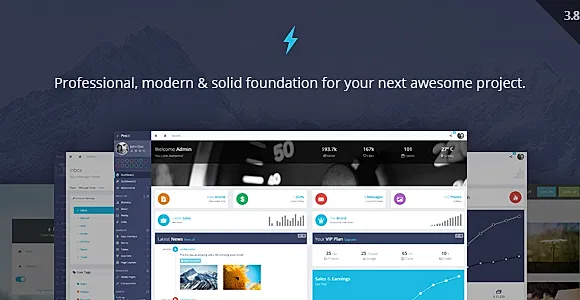 ProUI - Responsive Bootstrap Admin Template
