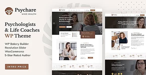 Psychare WordPress Theme