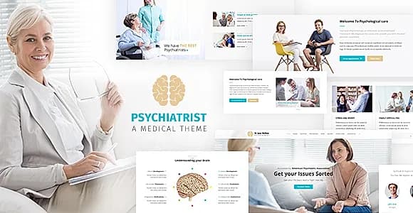Psychiatrist WordPress Theme