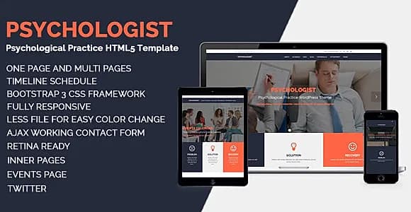 Psychologist -Psychological Practice HTML Template