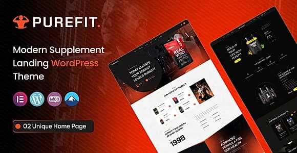 Purefit WordPress Theme