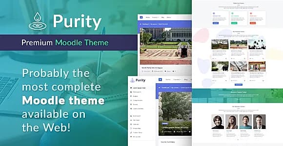 Purity - Premium Moodle Theme