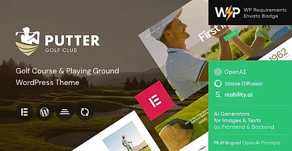 Putter WordPress Theme