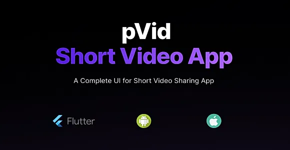 pVid - Short Video Sharing App like Tiktok | Chingari | Josh