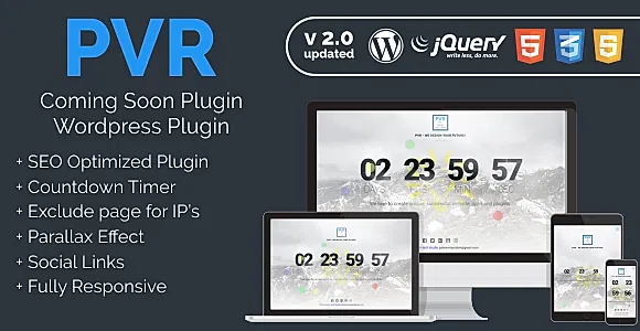 PVR - Coming Soon Plugin