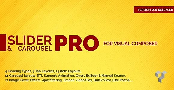 PW Pro Slider And Carousel For Visual Composer WordPress Plugin